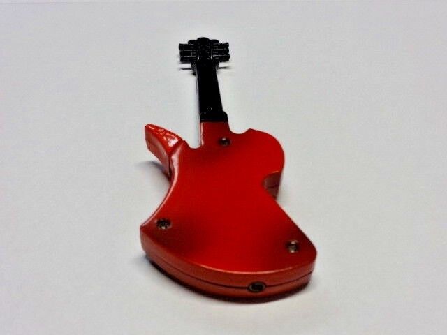 Fender Guitar Shaped Jet Torch Butane Lighter USA Stocked And Shipped