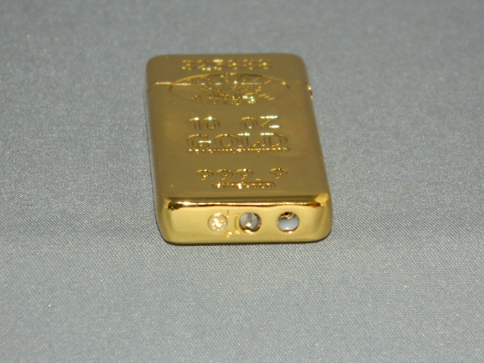 Ultra Thin Gold Bar Shaped Sophisticated Butane Lighter 999.9 USA Stock & Ship