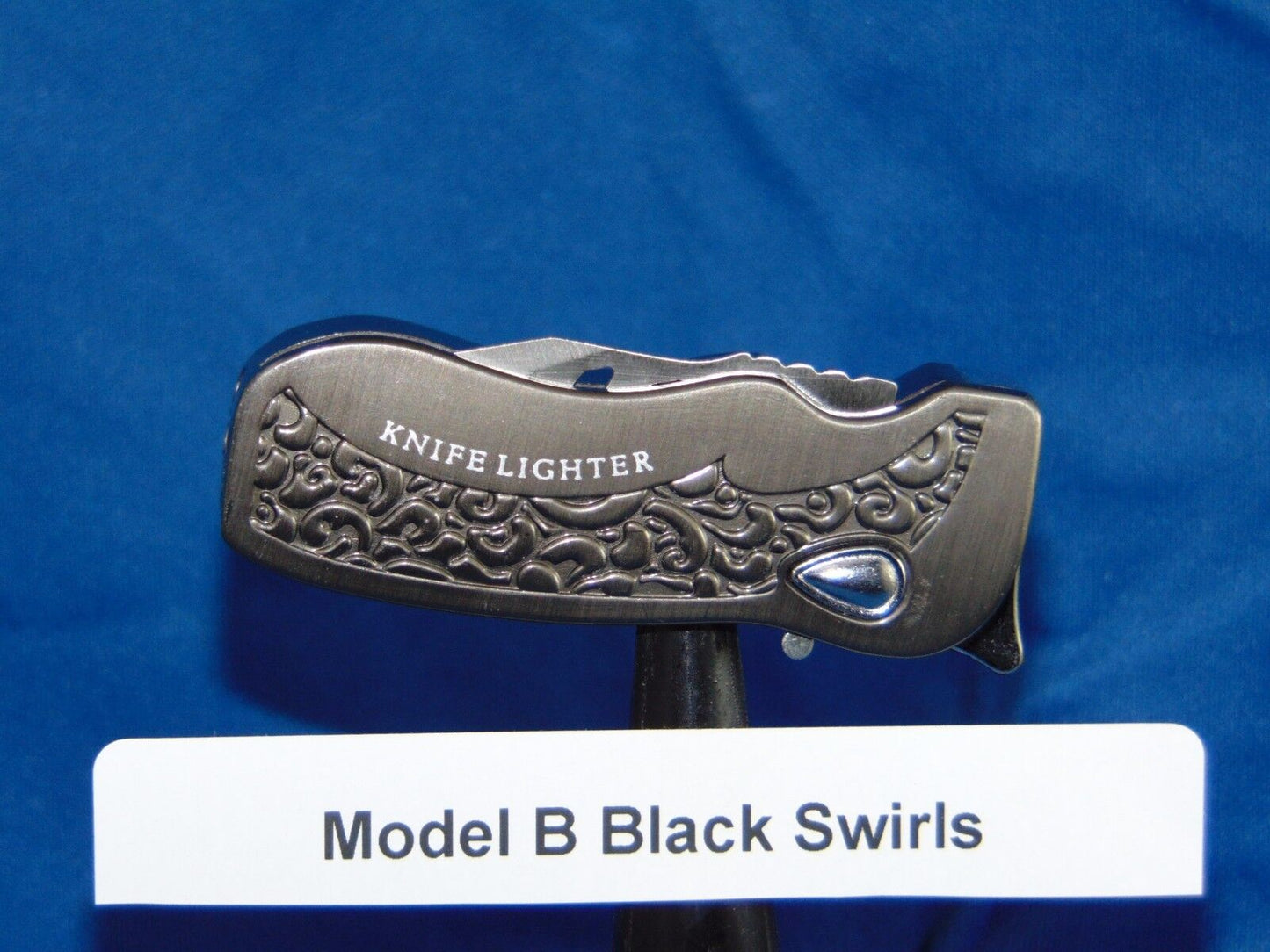 Folding Knife Lighter Jet Torch Lighter Child Resistant Safety Lock USA Stocked