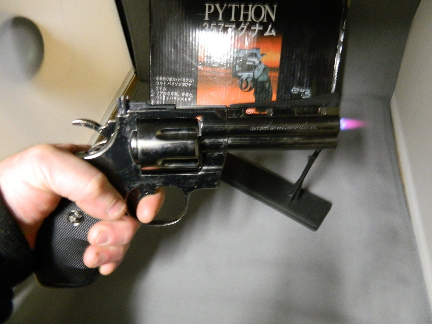 Colt Python 357 Gun Pistol Jet Torch Lighter Lifesize USA Stocked And Shipped