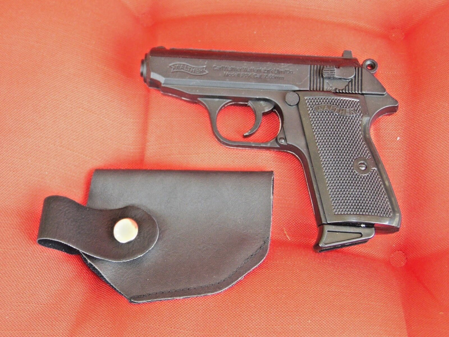 EXTRA Large Walther PPK Gun Shaped Jet Torch Lighter With Holster USA Stocked