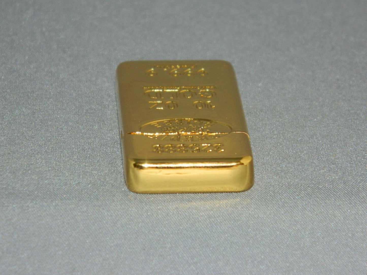 Ultra Thin Gold Bar Shaped Sophisticated Butane Lighter 999.9 USA Stock & Ship