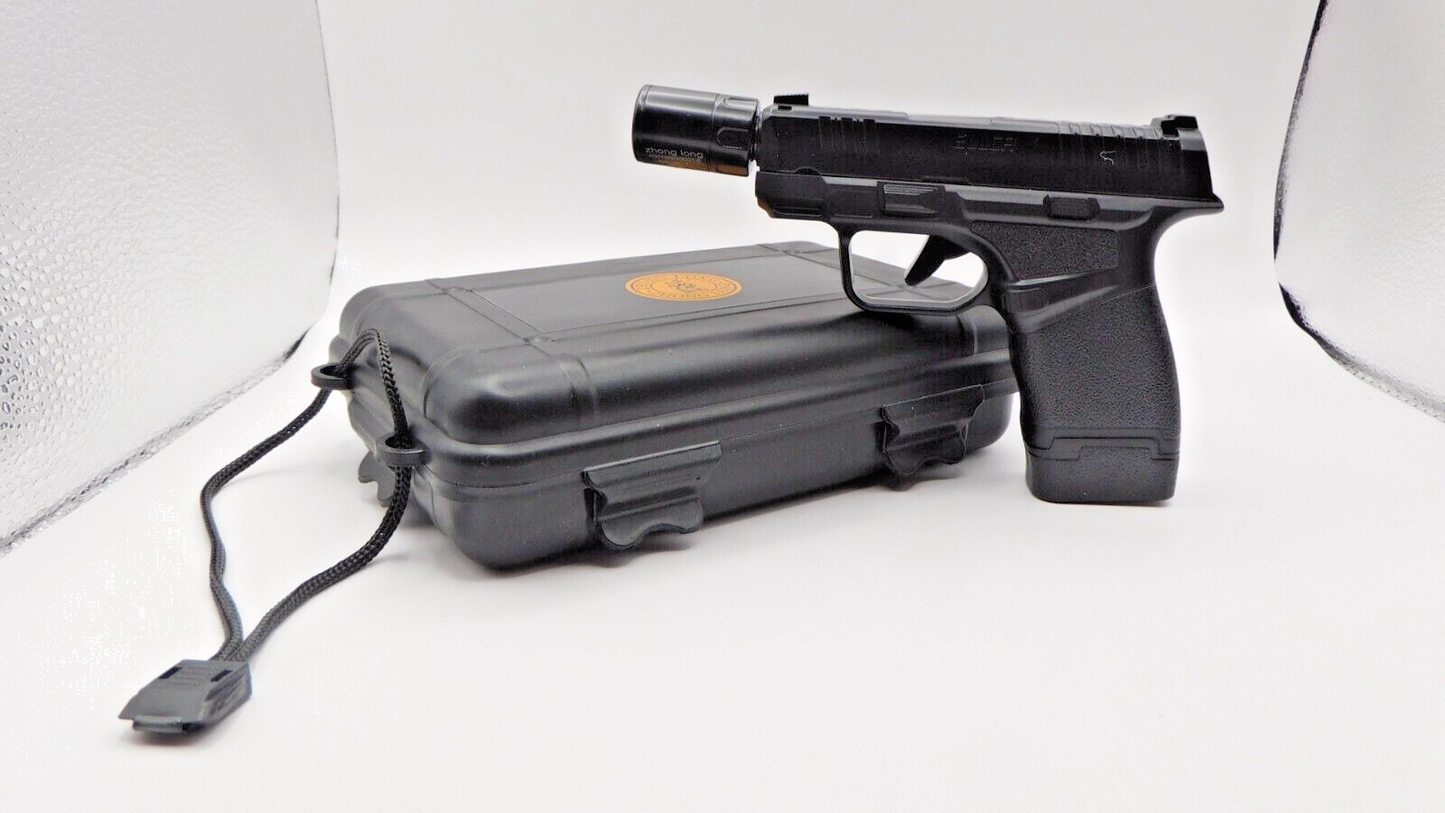 9mm PT1086 Gun Shape Jet Torch Lighter USA Stocked And Shipped Includes Case