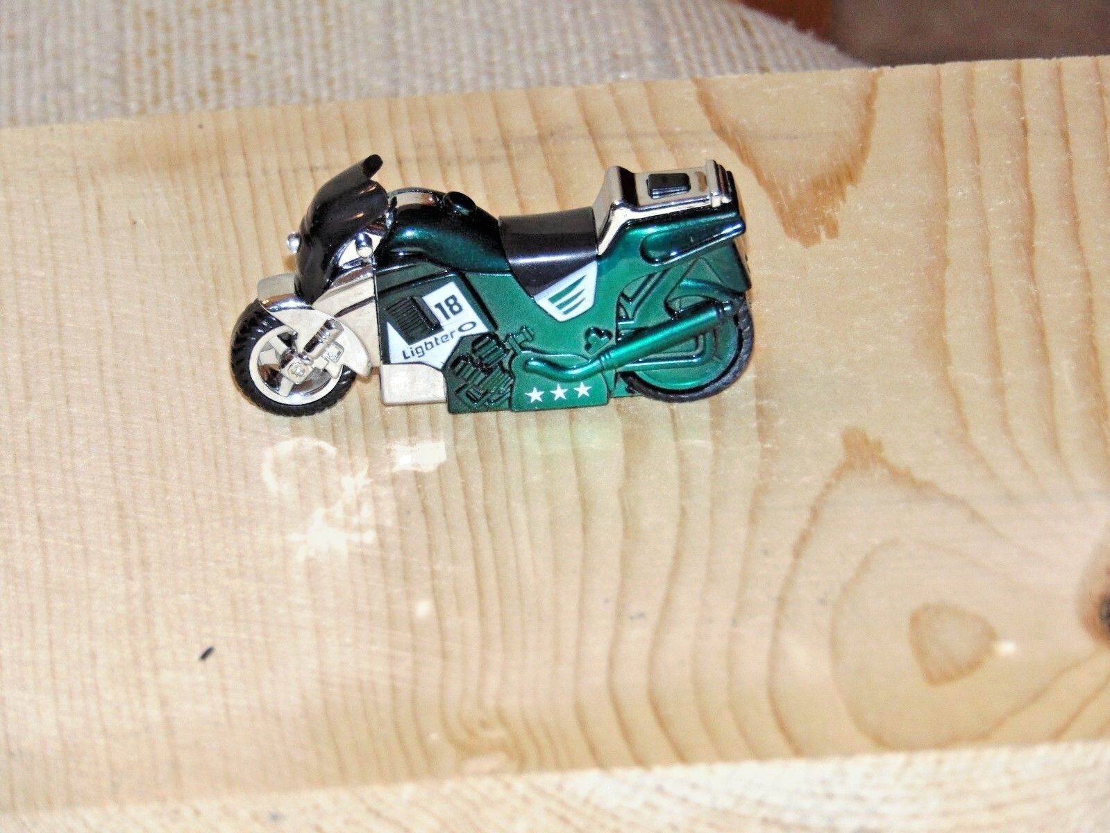 Racing Motorcycle Shaped Jet Torch Lighter USA Stocked And Shipped Butane Fuel