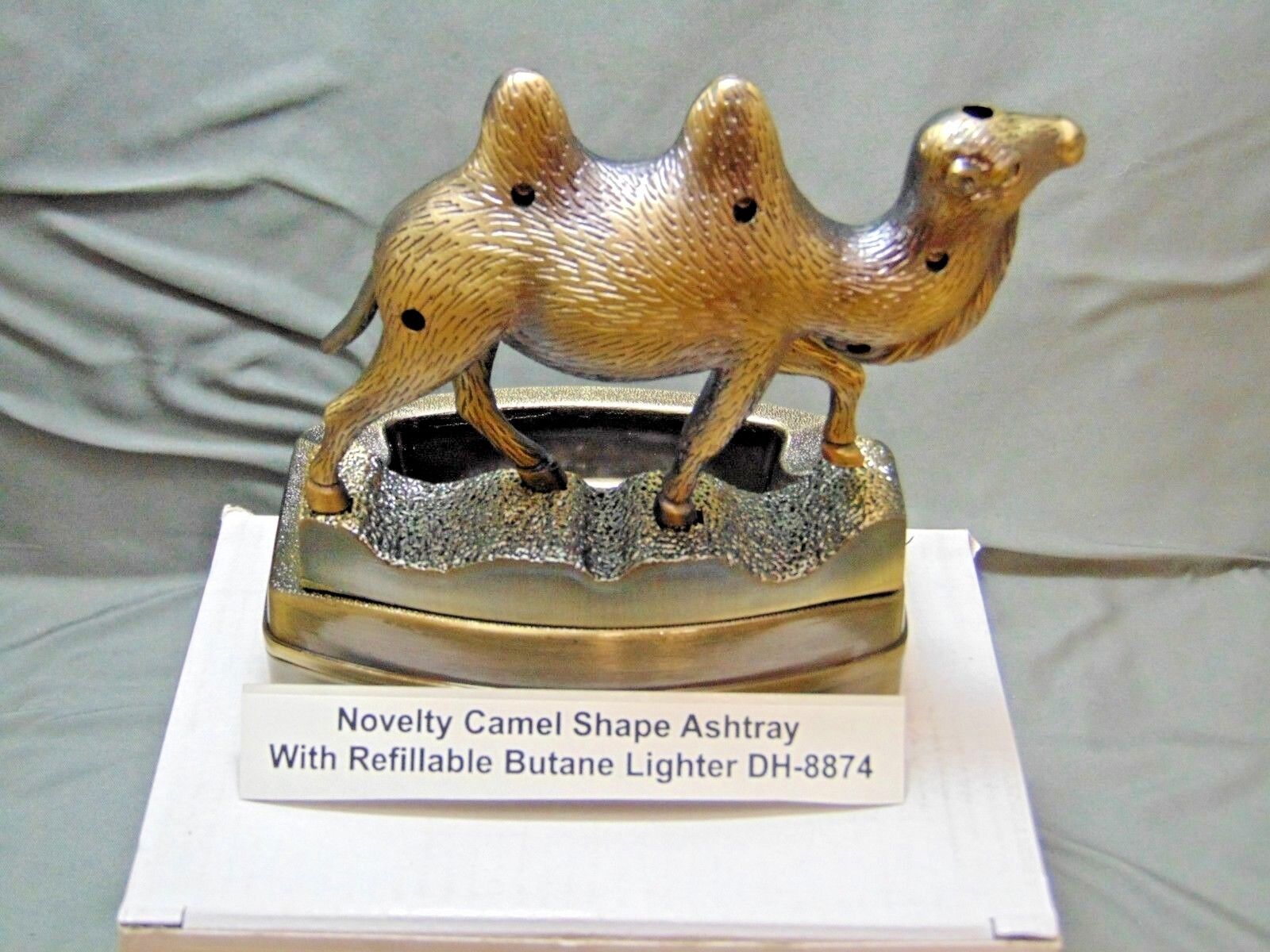 Novelty Camel Shape Ashtray With Refillable Lighter USA Stocked And Shipped