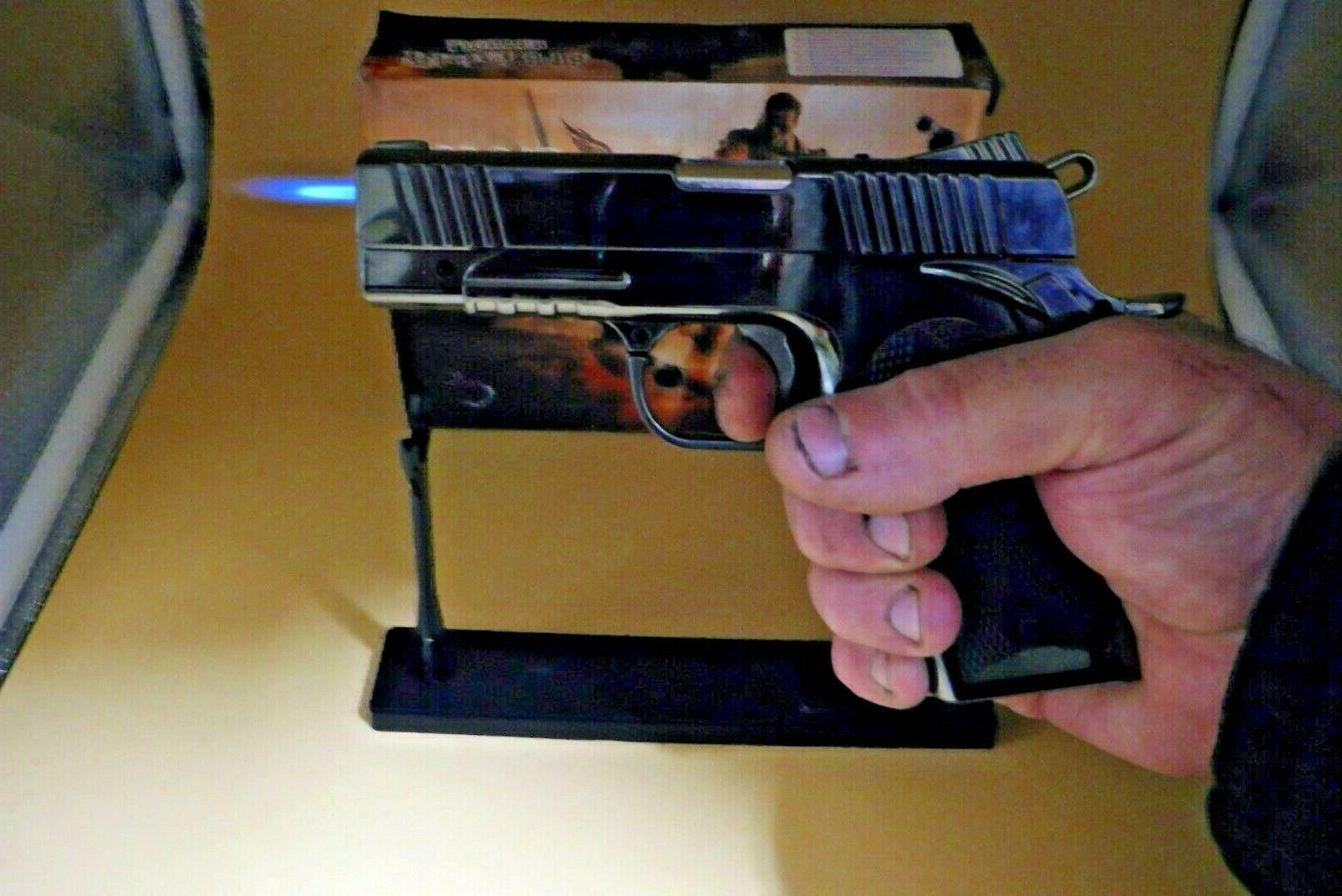 OPS Tactical AS Gun Pistol Shape Jet Torch Lighter USA Stocked And Shipped