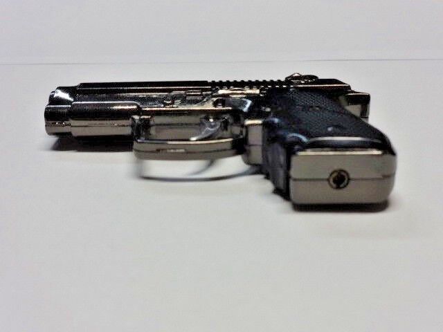 LED Gun Shaped Jet Torch Lighter Flashlight USA Stocked And Shipped