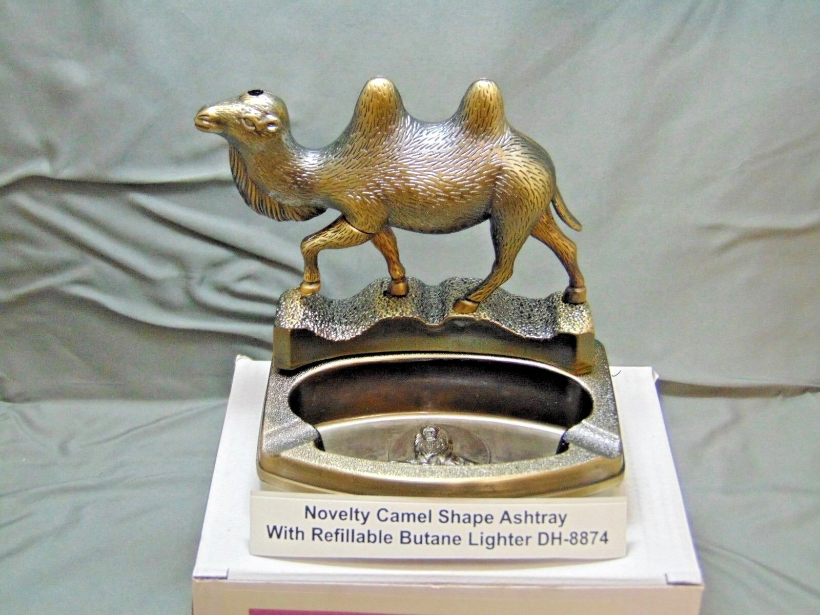 Novelty Camel Shape Ashtray With Refillable Lighter USA Stocked And Shipped