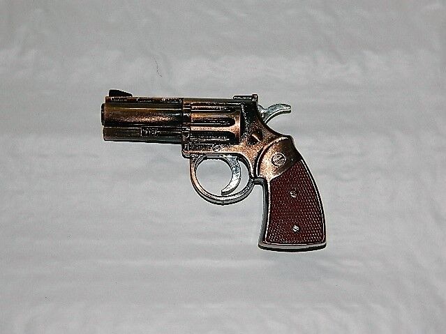 Wild West Medium Gun Shape Jet Torch Lighter With White LED Flashlight USA Stock