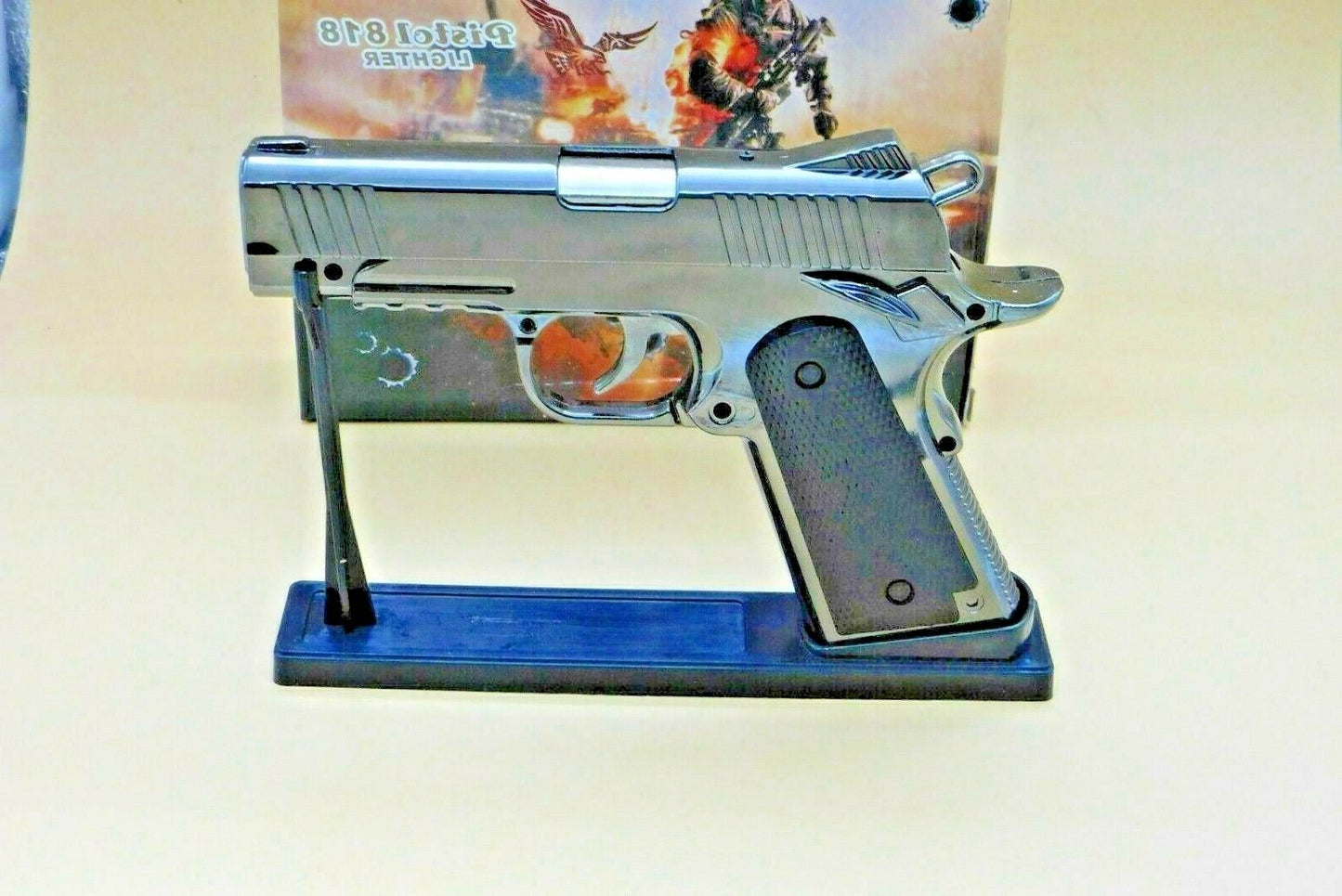 OPS Tactical AS Gun Pistol Shape Jet Torch Lighter USA Stocked And Shipped