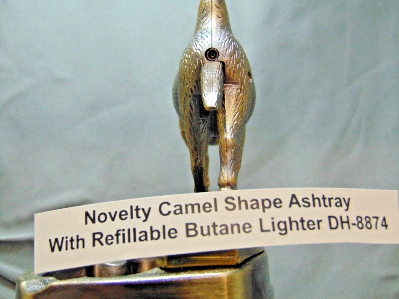 Novelty Camel Shape Ashtray With Refillable Lighter USA Stocked And Shipped