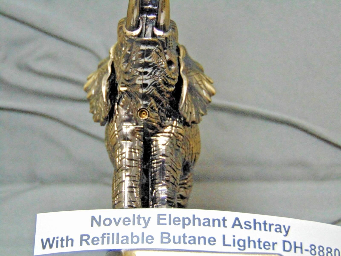 Novelty Elephant Shape Ashtray With Refillable Lighter USA Stocked And Shipped