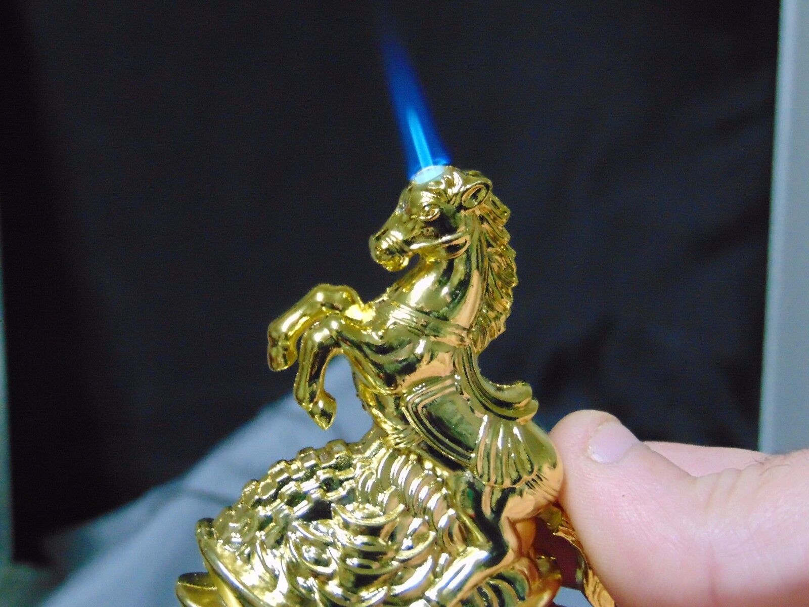 Horse Shape Jet Torch Lighter USA Stocked And Shipped Galloping Horse Jet Torch