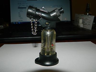 Large Jet Torch 1300-C Butane Lighter With Removable Base