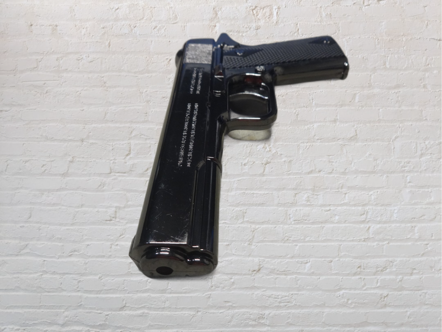 COLT 1911 Pistol Shaped Jet Torch Flame Gun Lighter Refillable